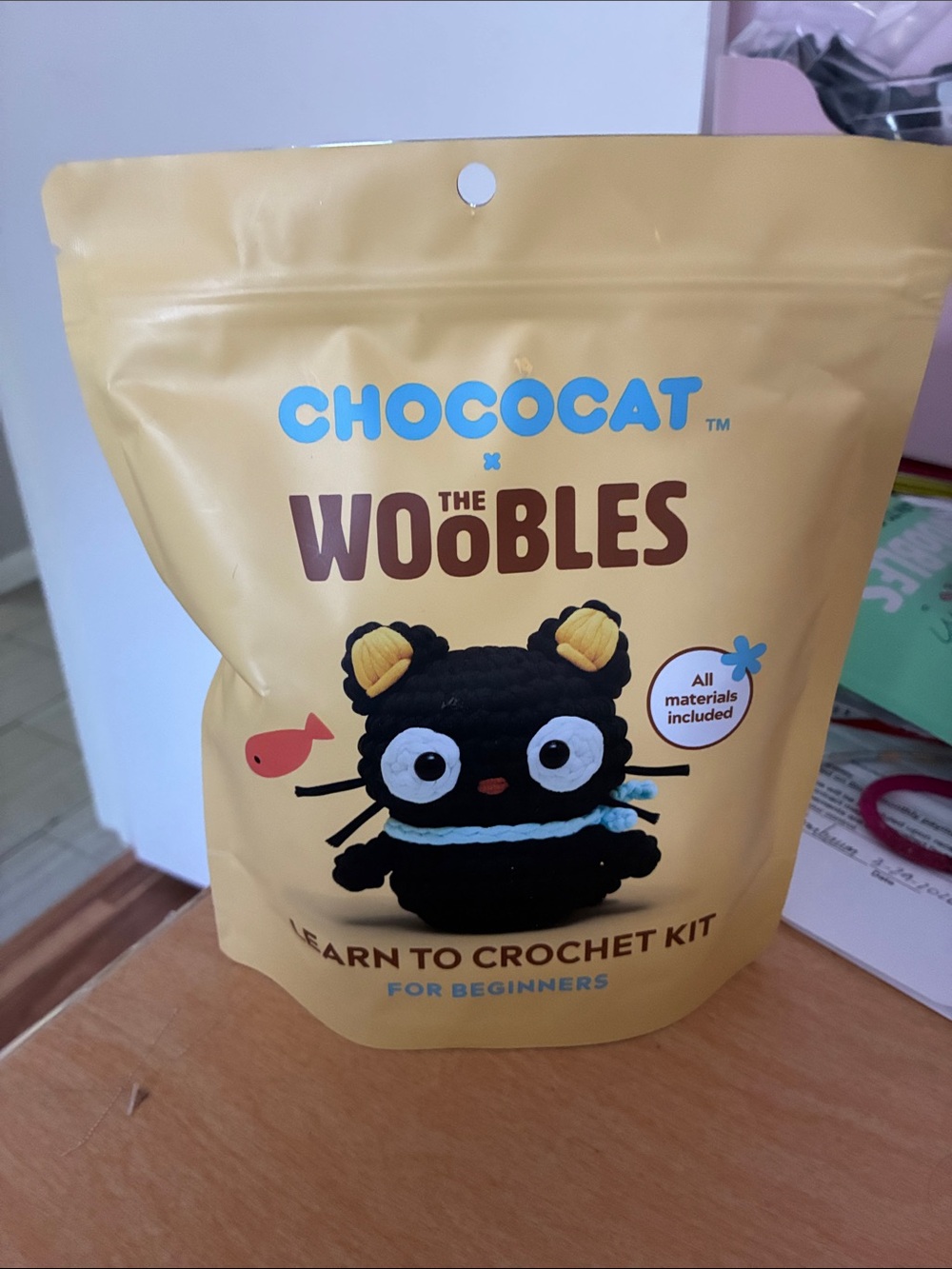 Chococat The Woobles Crochet Kit -